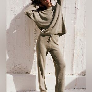 Free People Malibu Surf Sweater Set